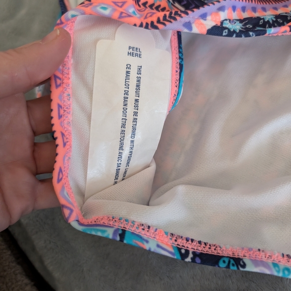 Art Class Coral Bikini Set Girl's XXL - Picture 2 of 5